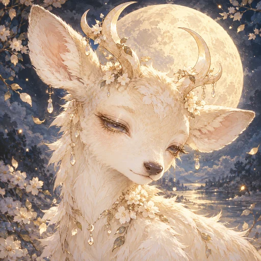 Crescent-Antlered Fawn social avatar